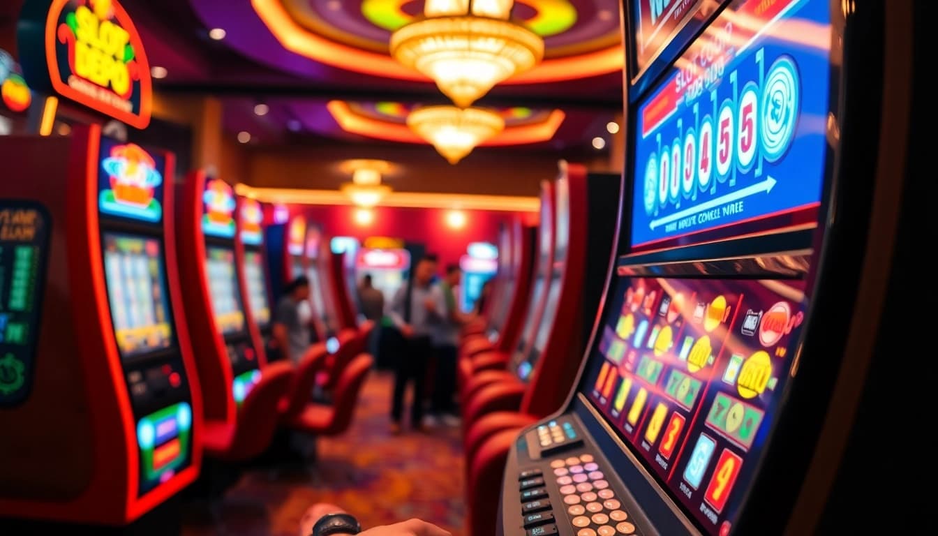 Menangkan jackpot pada Slot Depo 5000 di mesin slot yang menyenangkan.