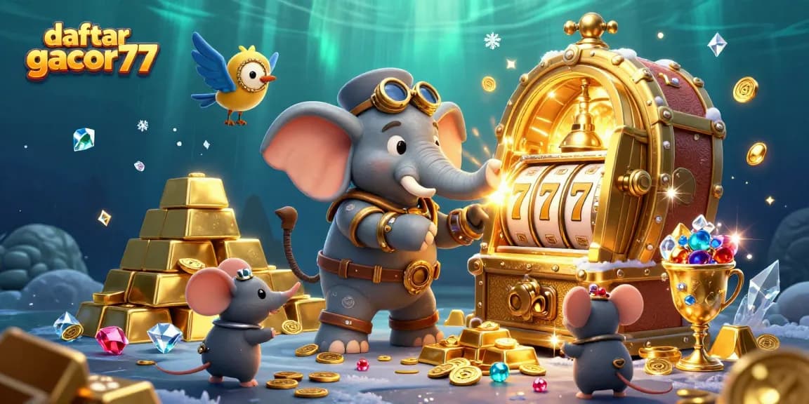 Daftar gacor77 dan meraih kemenangan dengan permainan slot yang menarik dan penuh kejutan!