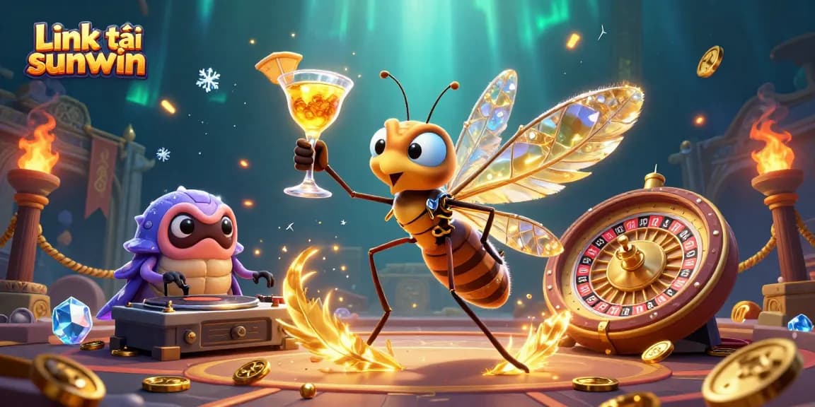 Link tải sunwin to engage in epic gaming with vibrant characters and rich casino elements.