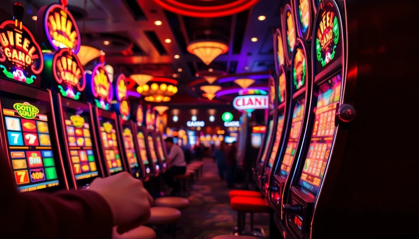 Menangkan jackpot di situs slot resmi dengan mesin slot berwarna-warni dan penuh semangat.