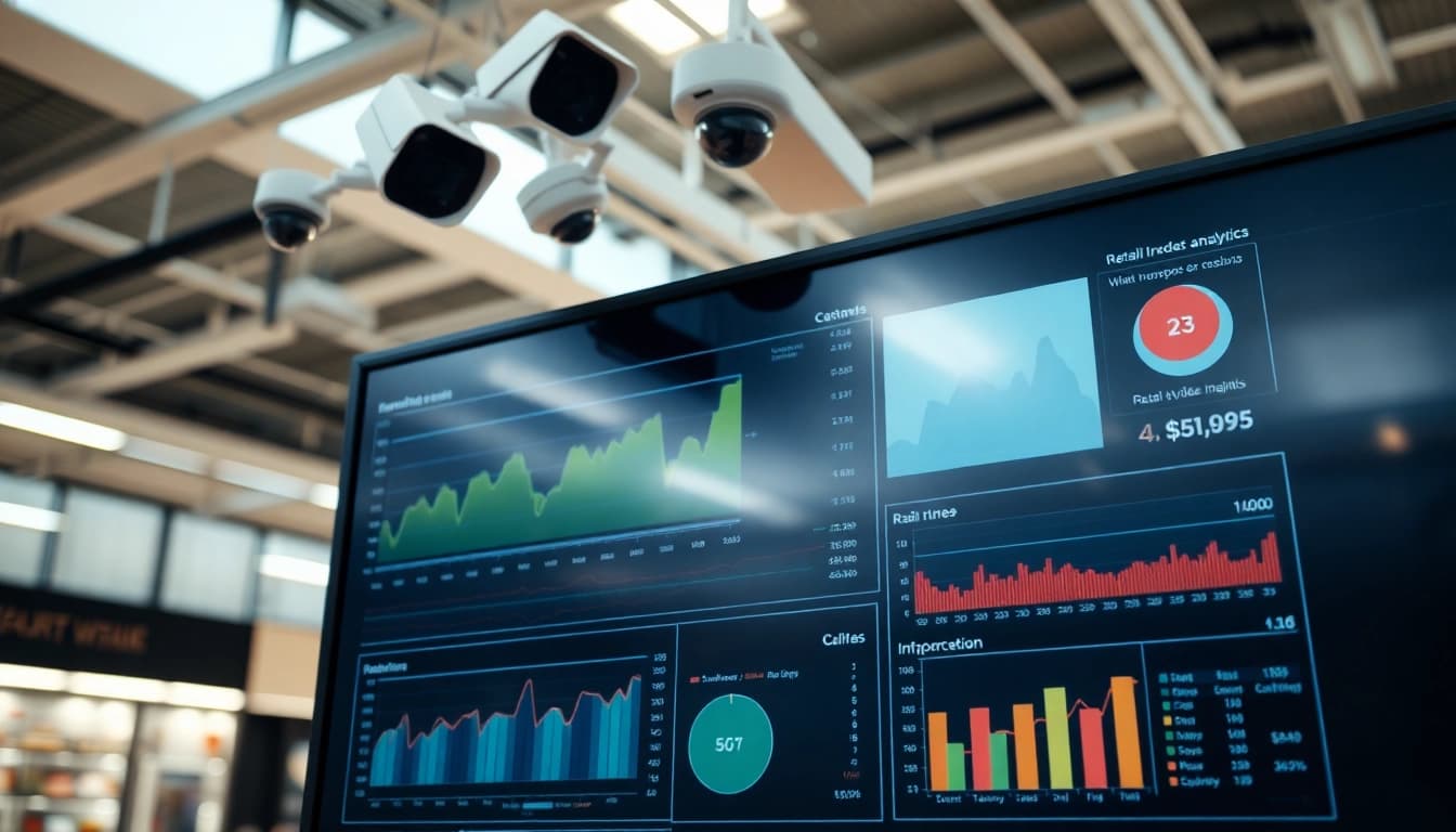 Analyze shopper behavior with retail video analytics data dashboard in a retail environment.