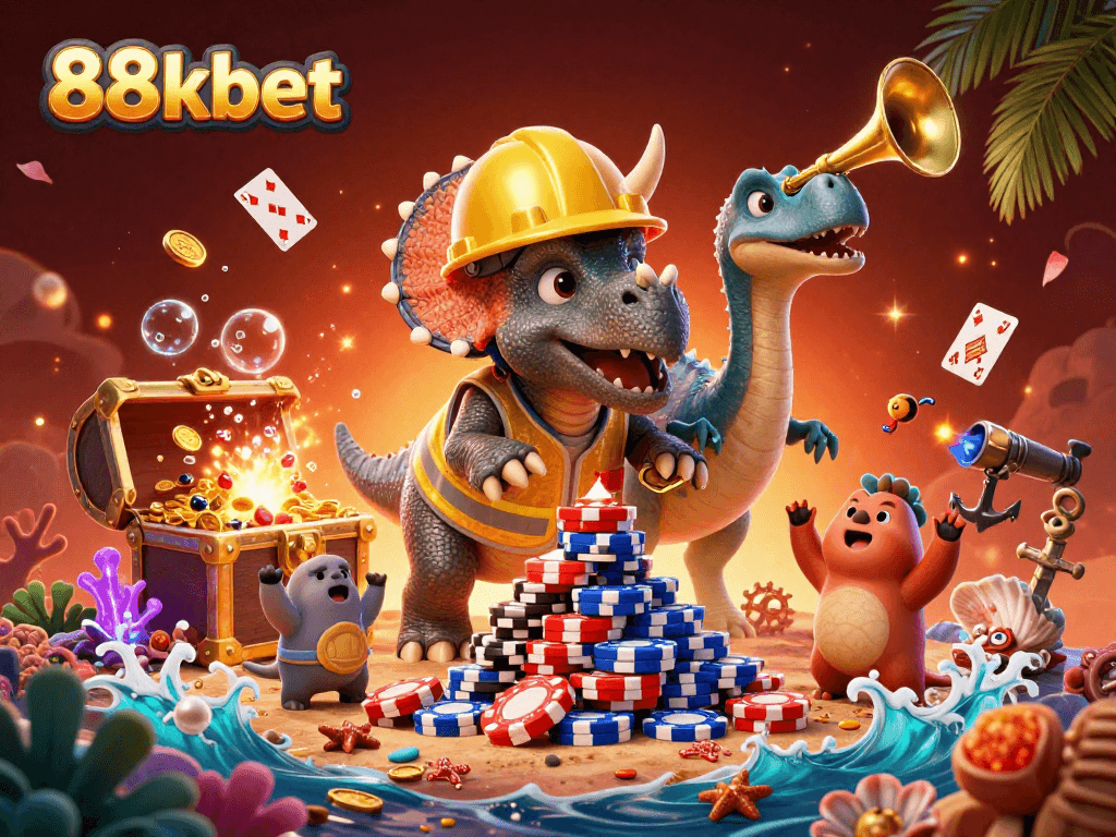 Experience big wins at 88kbet with fun gaming interactions and vibrant casino elements.