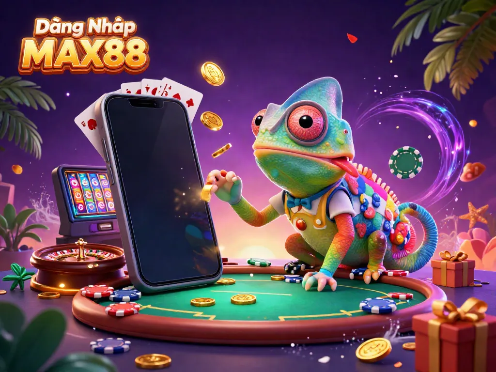 Engage with exciting games at Đăng Nhập MAX88, where colorful slot interfaces and golden rewards await.