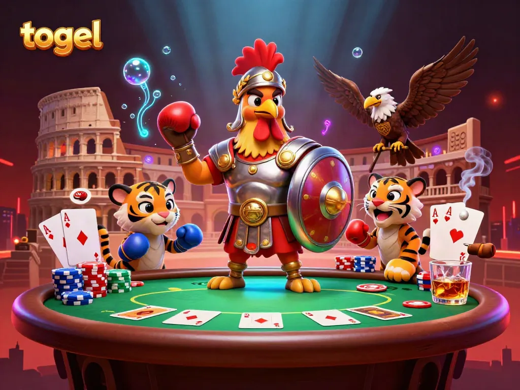 Mengontrol permainan togel dengan panduan keamanan, rooster centurion dan teman beraksi.