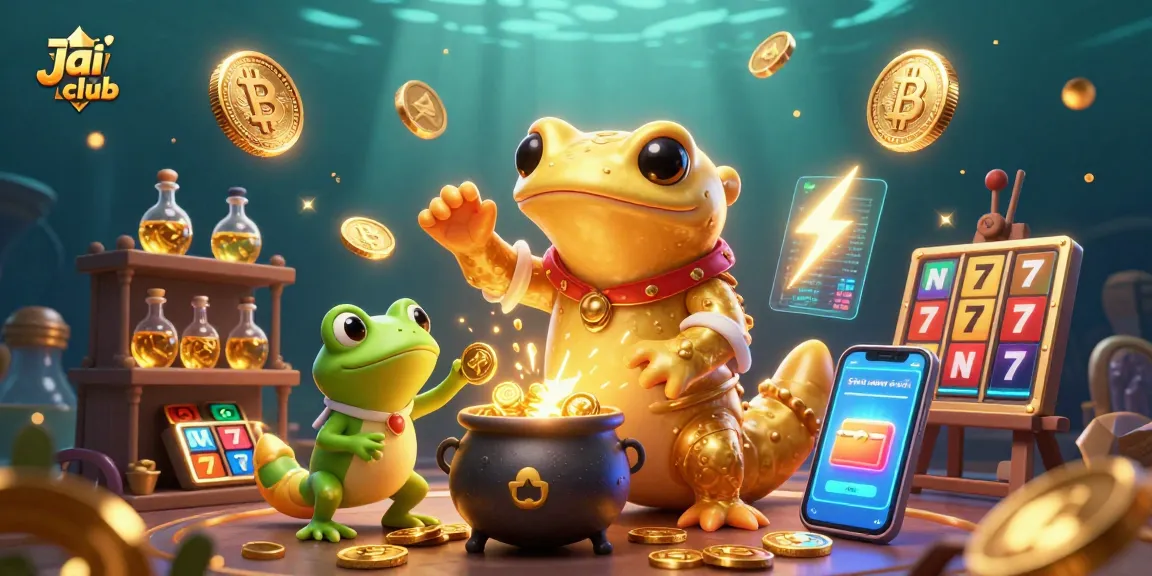 Engage in thrilling gameplay at Jai club, where golden alchemy meets exciting slot reels!