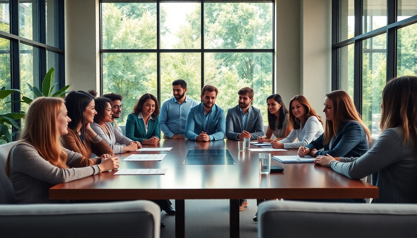 Strategische Besprechung zu csc hamburg in einem modernen Büro mit natürlichem Licht.