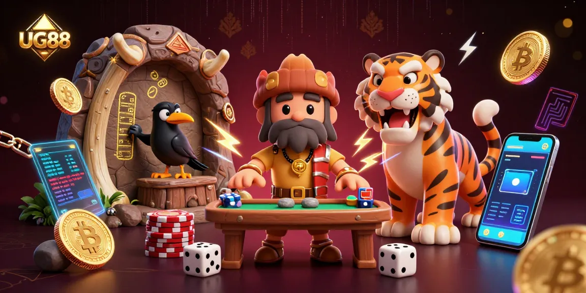 Engage with thrilling games at UG88, where prehistoric casinos meet modern cryptocurrency.