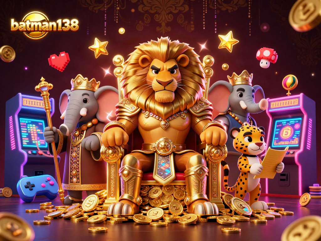 Engage with batman138 to win big in this colorful casino-themed adventure scene.