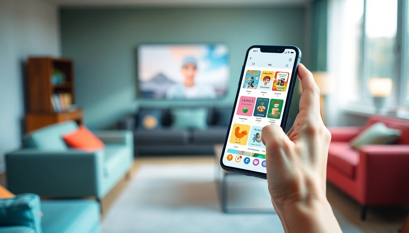 Engaging scene of a young shopper browsing online shopping apps on a mobile device.