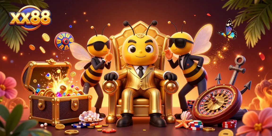Experience the thrilling world of xx88 casino games with vibrant characters and dynamic elements.